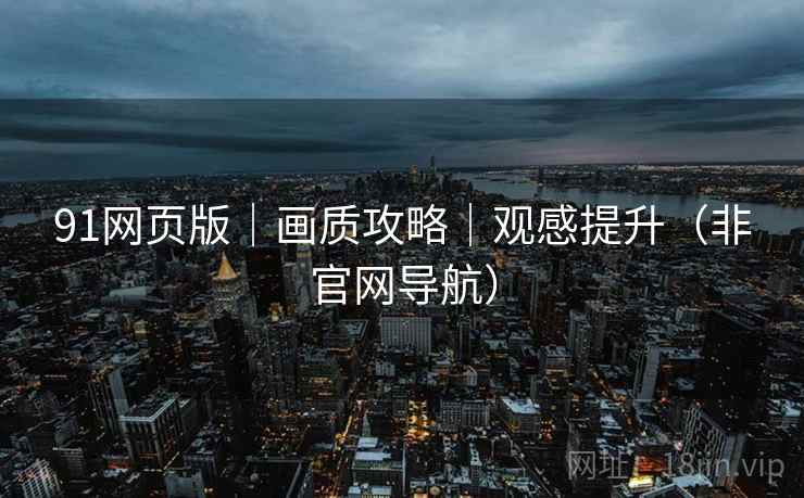 91网页版|画质攻略|观感提升(非官网导航)