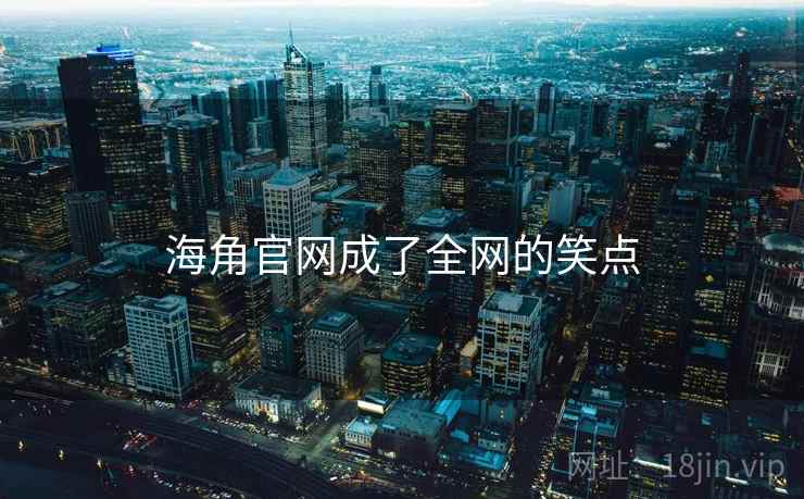 海角官网成了全网的笑点